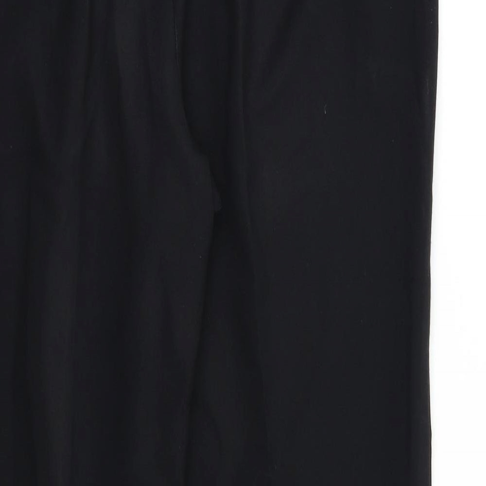 Marks & Spencer Womens Black Dress Pants Trousers Size 16 L21 in