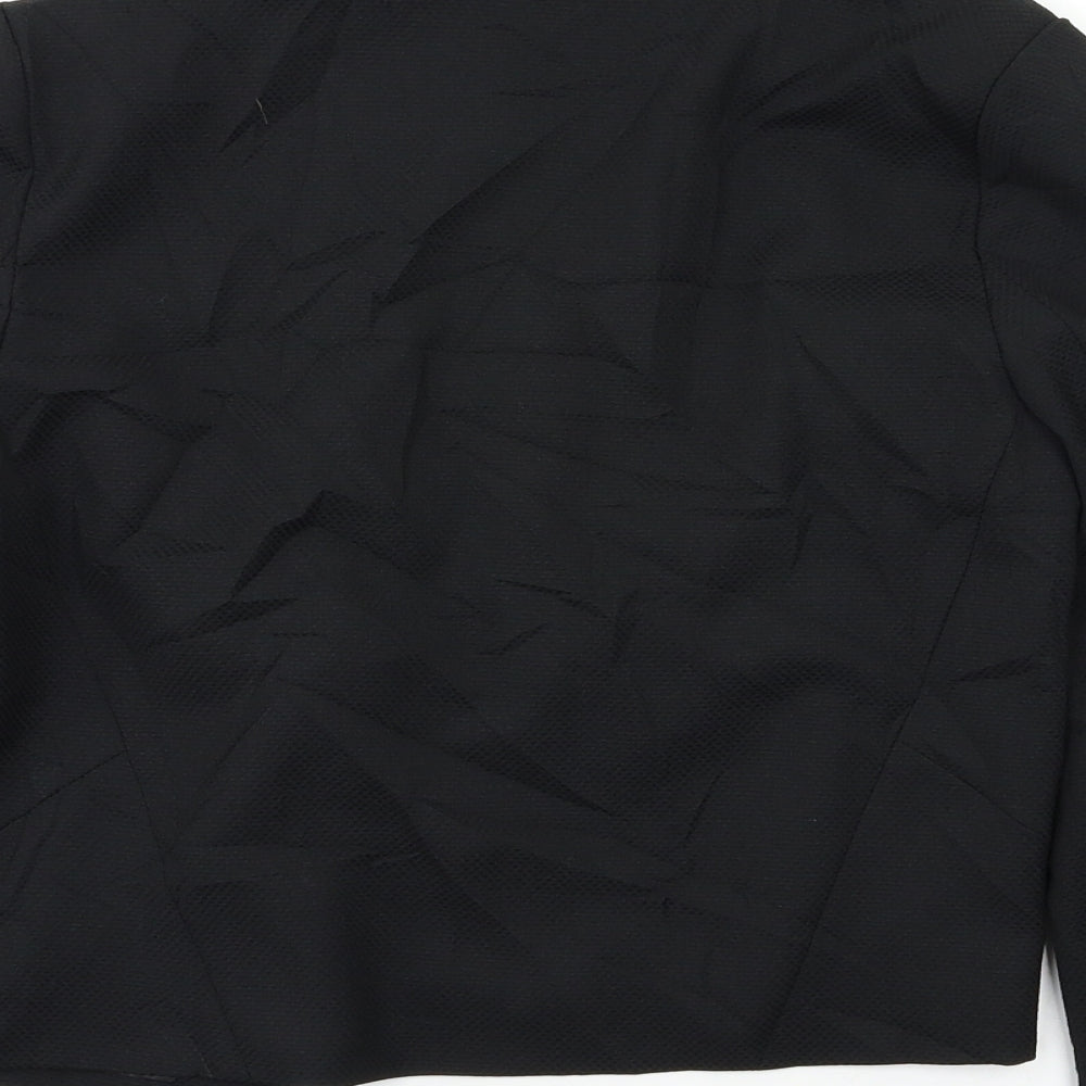 Beauty Womens Black Jacket Blazer Size 8