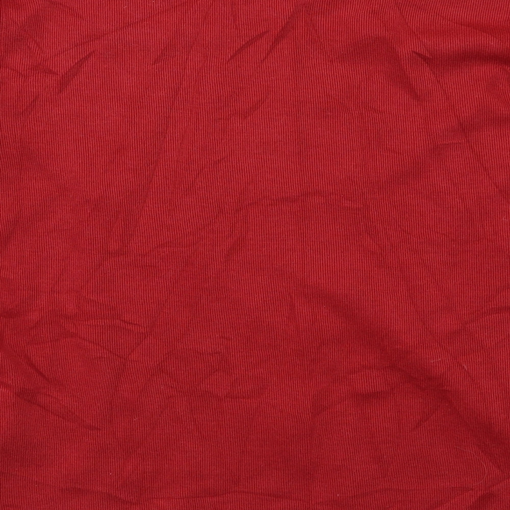 Bonmarché Womens Red Floral Pullover Jumper Size M