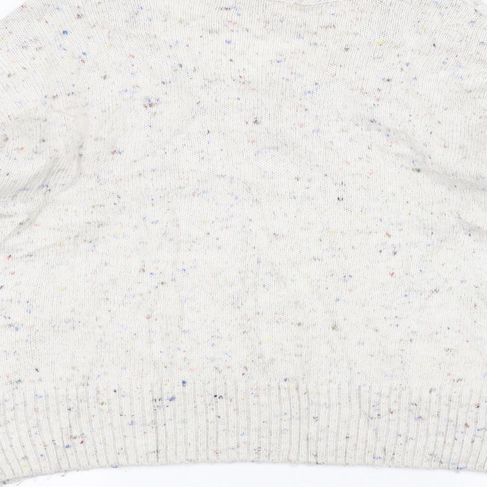 NEXT Womens White Pullover Jumper Size 14
