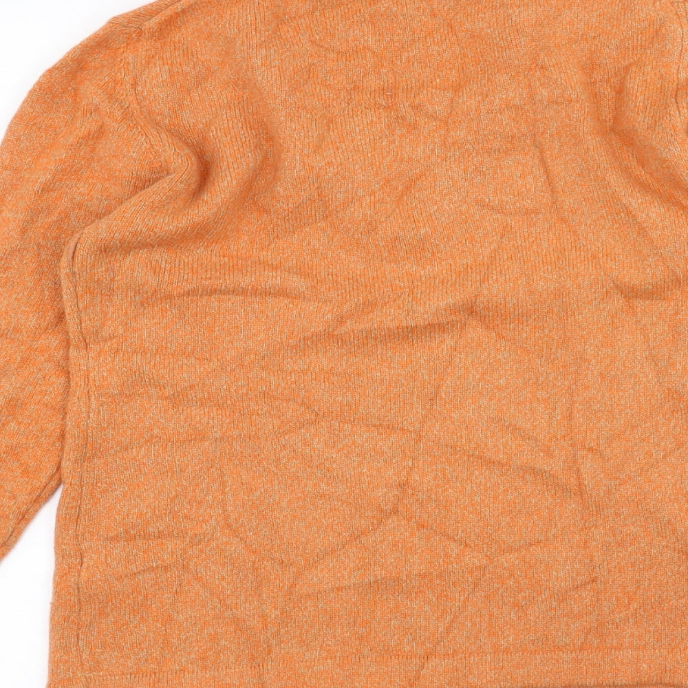 JOIN Womens Orange Pullover Jumper Size S