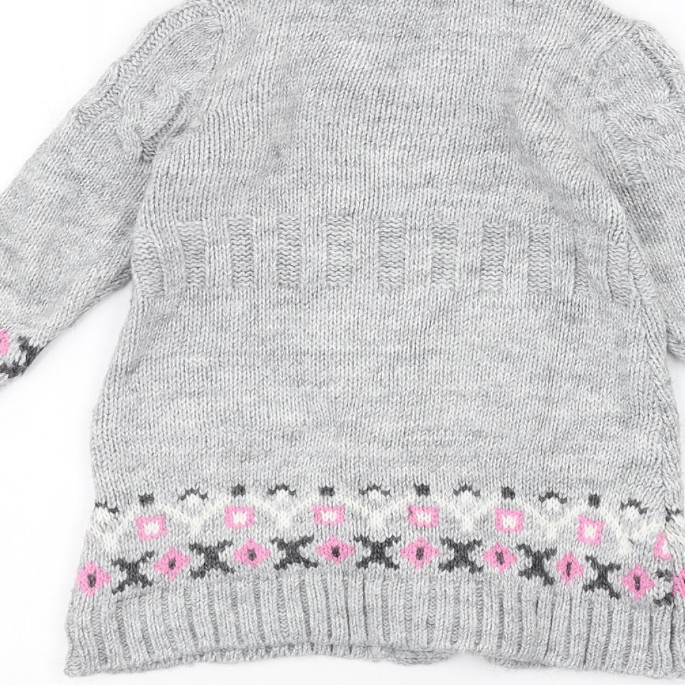 small world Girls Grey Jacket Coatigan Size 3 Years