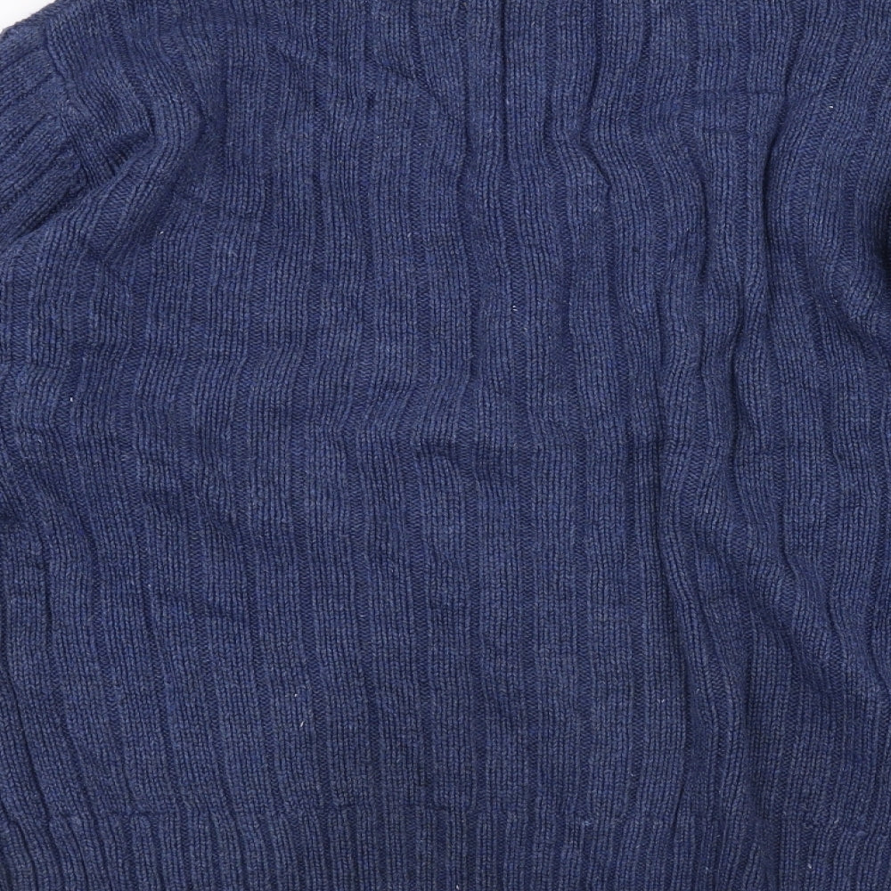 DORCE Mens Blue Pullover Jumper Size L