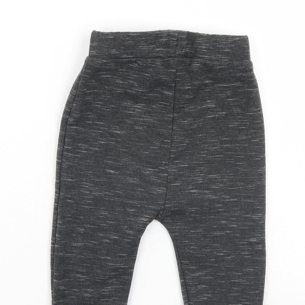 Disney Boys Black Sweatpants Trousers Size 6-9 Months