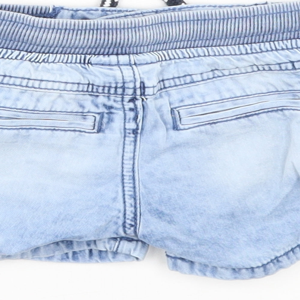 F&F Boys Blue Denim Cropped Jeans Size 3-6 Months