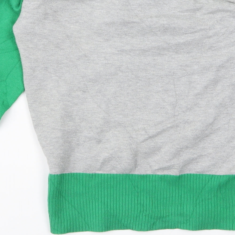 Divided Womens Green Pullover Jumper Size S