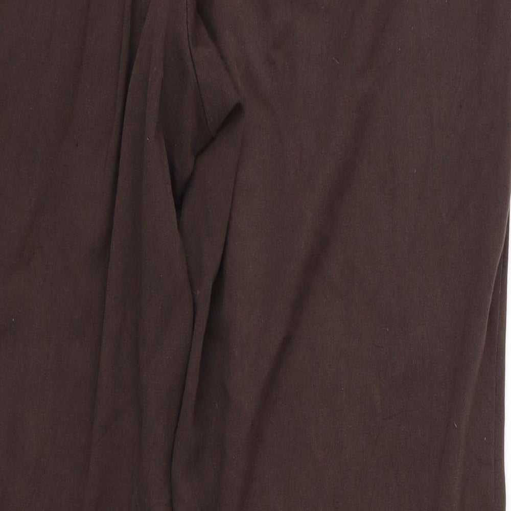 b&m Womens Brown Trousers Size 18 L24 in