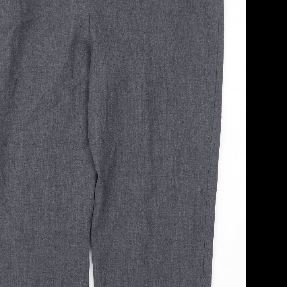 isle Womens Grey Trousers Size 18