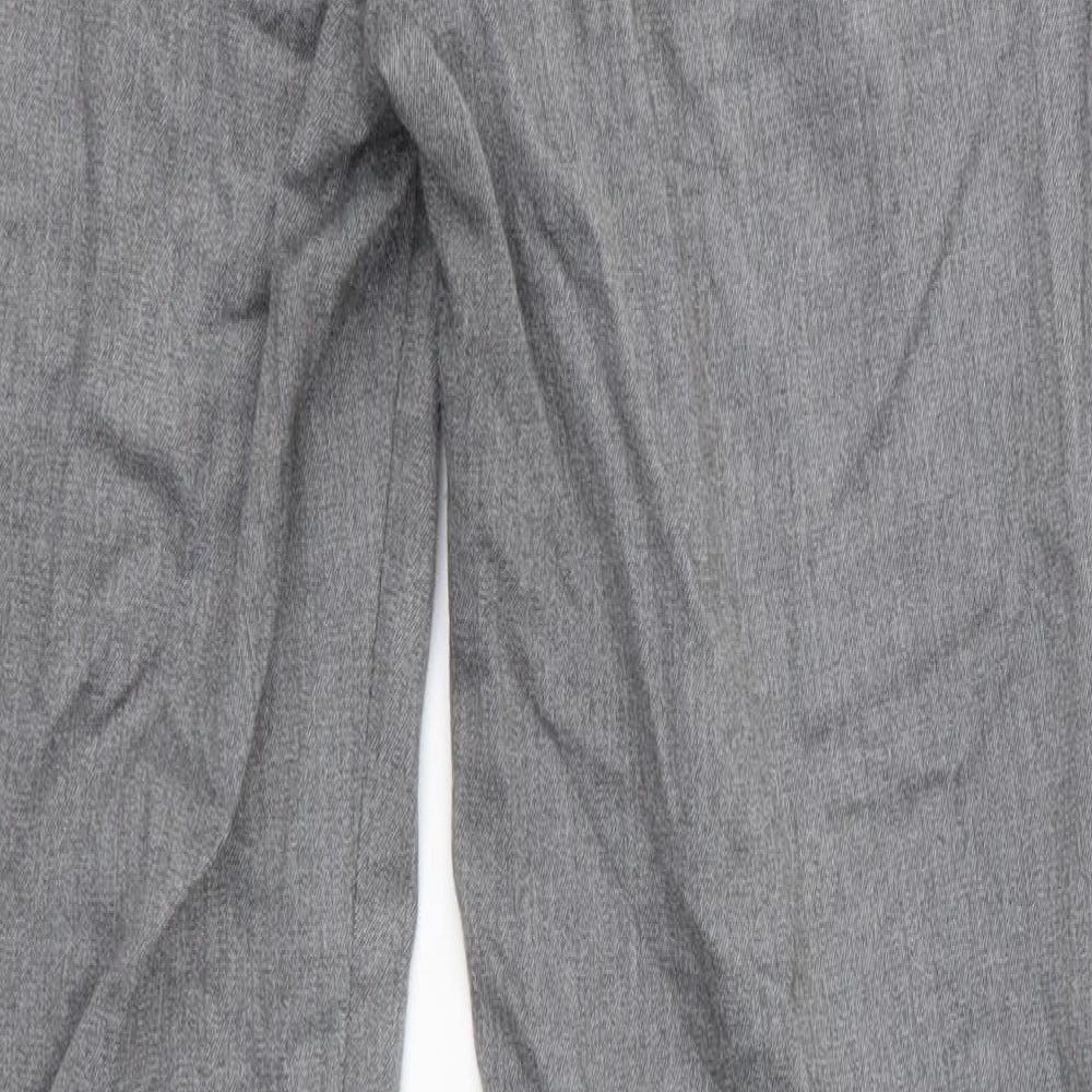 glen Womens Grey Trousers Size 28 L27 in