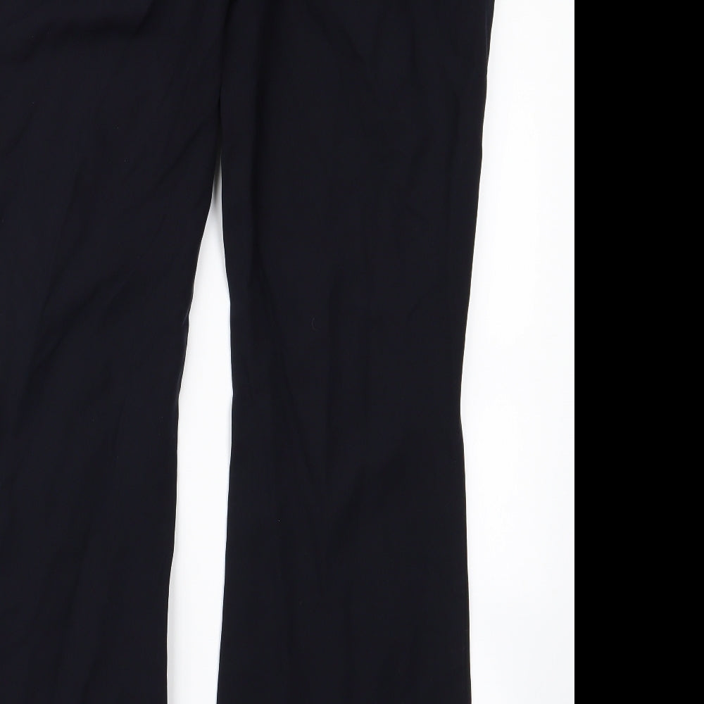 BHS Womens Blue Trousers Size 34 L25 in