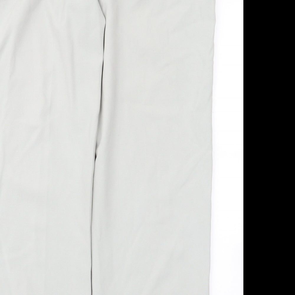 osca b Womens White Trousers Size 8 L24 in