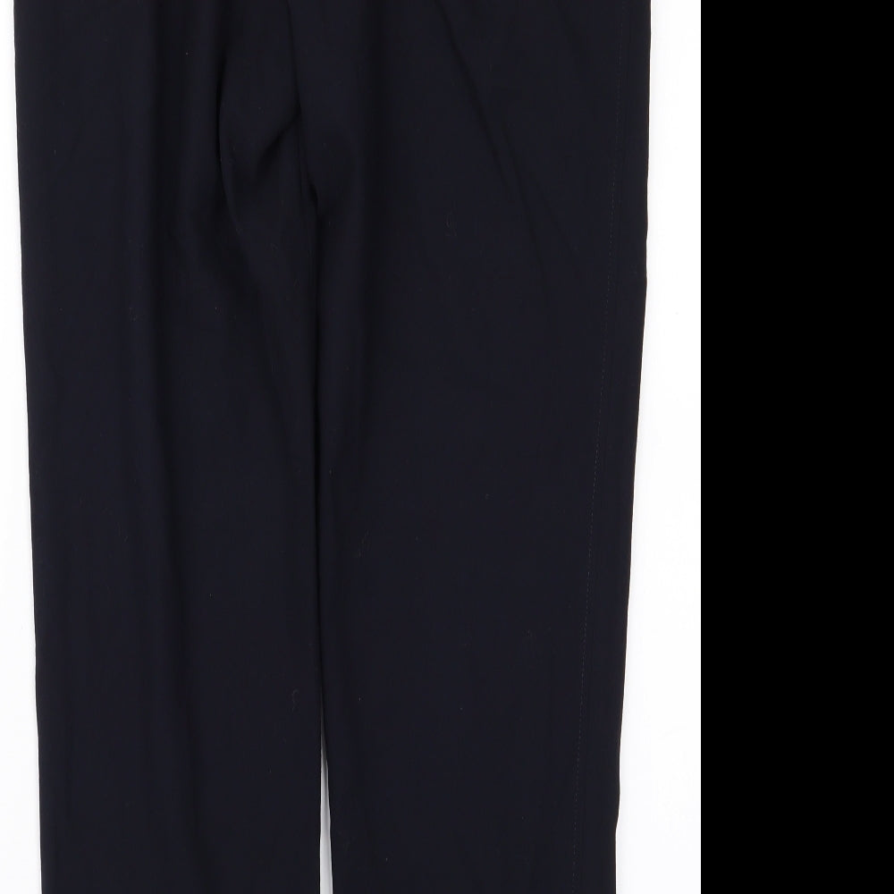 Marks & Spencer Womens Blue Trousers Size 14 L21 in
