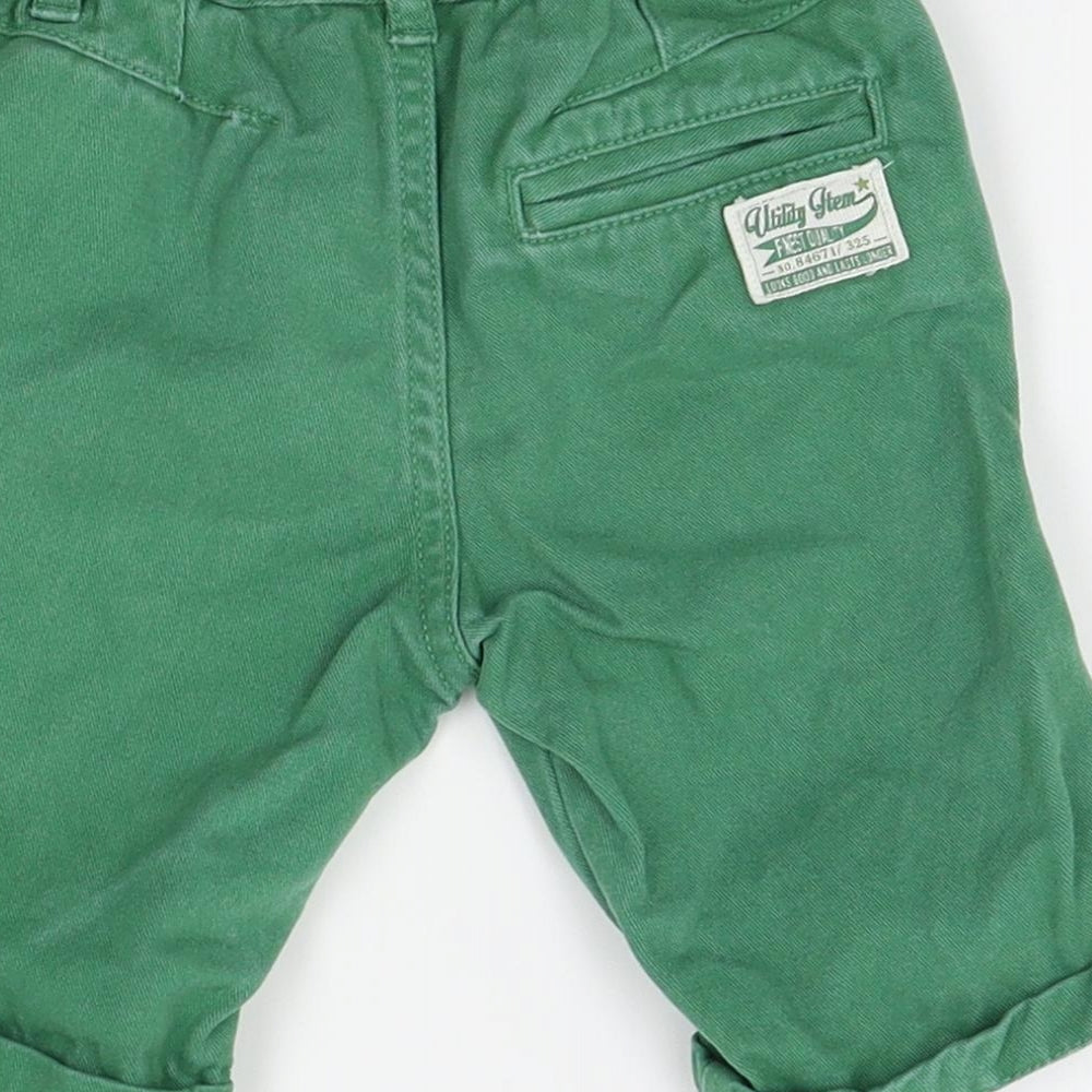 F&F Boys Green Straight Jeans Size 2 Years