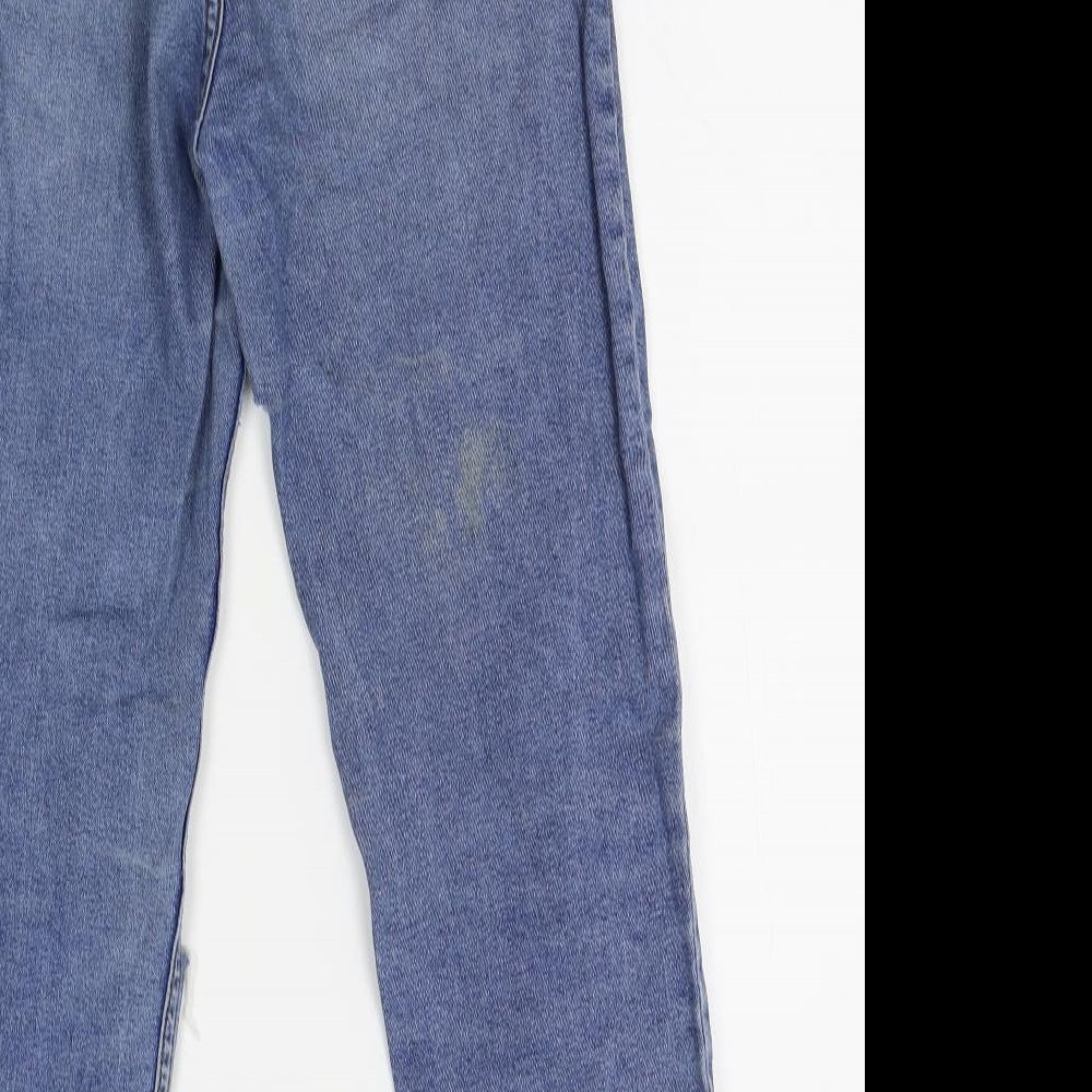 Oasis Womens Blue Straight Jeans Size 10 L26 in