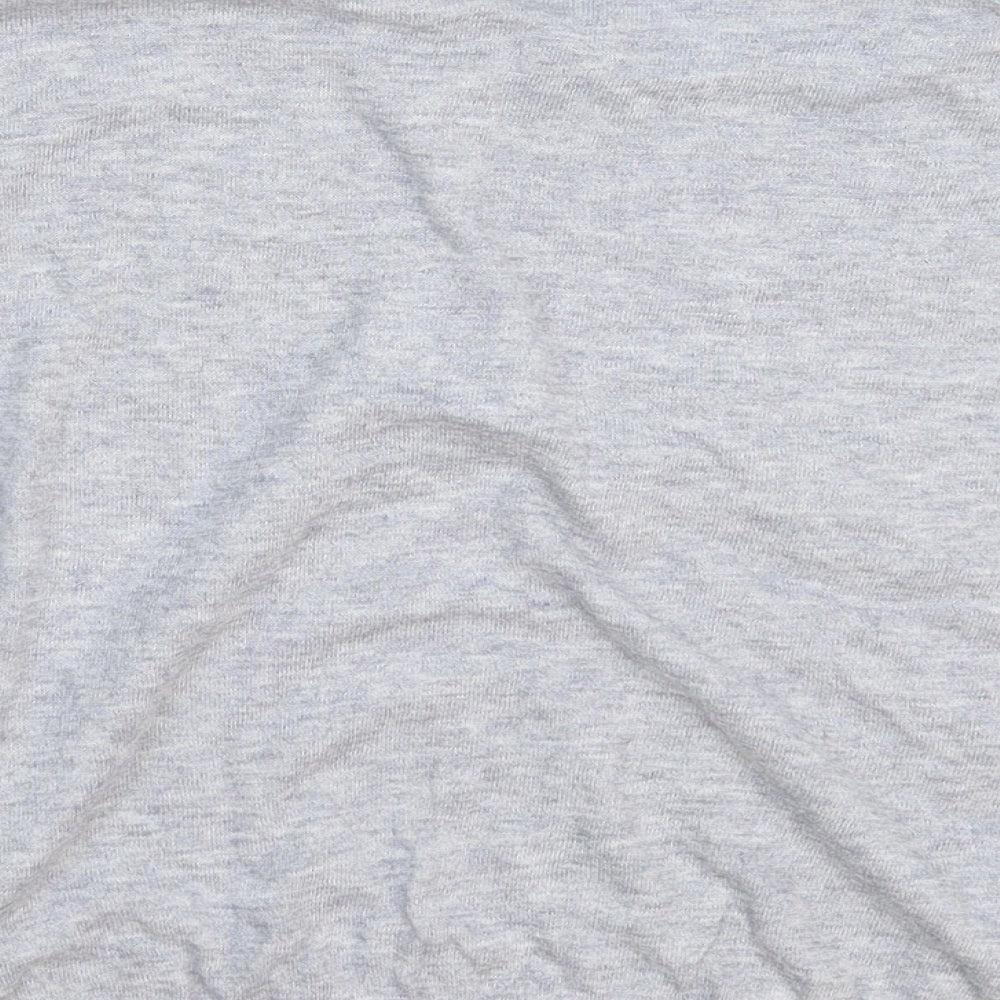 Topshop Womens Grey Knit Pullover Jumper Size 8
