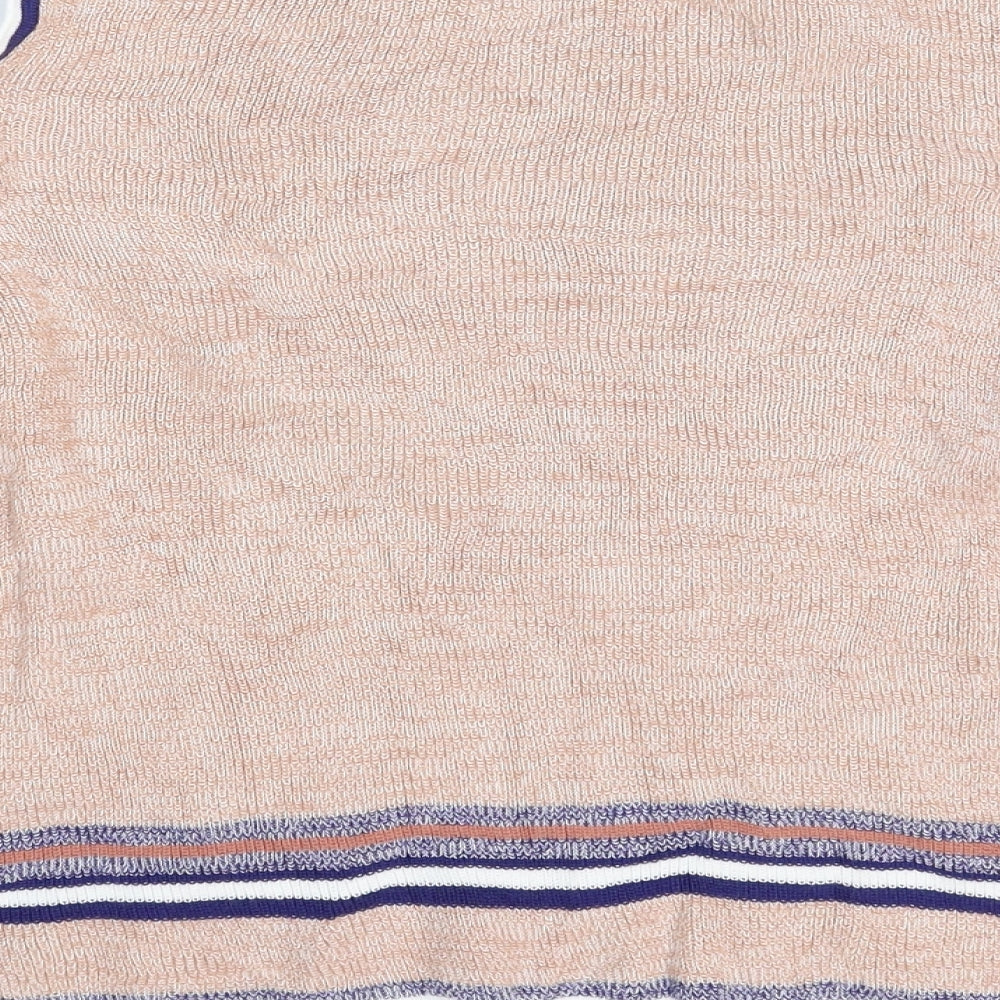 Papaya Womens Beige Knit Pullover Jumper Size 18