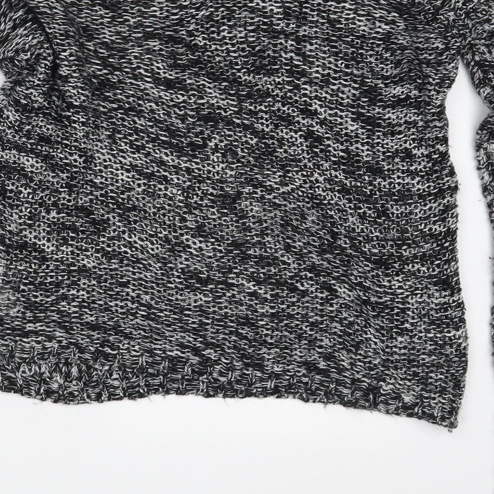 Vera Moda Womens Grey Pullover Jumper Size XS