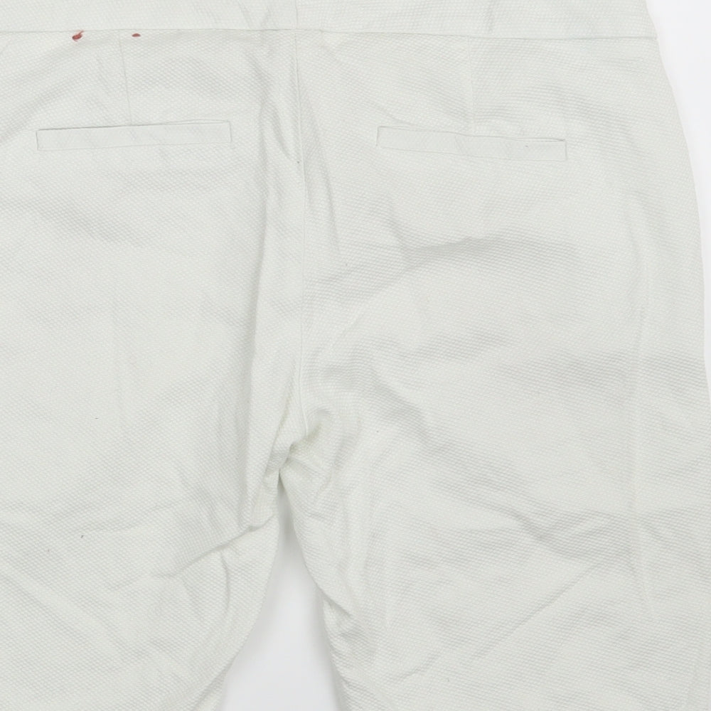 Smart Set Womens Ivory Chino Shorts Size 4