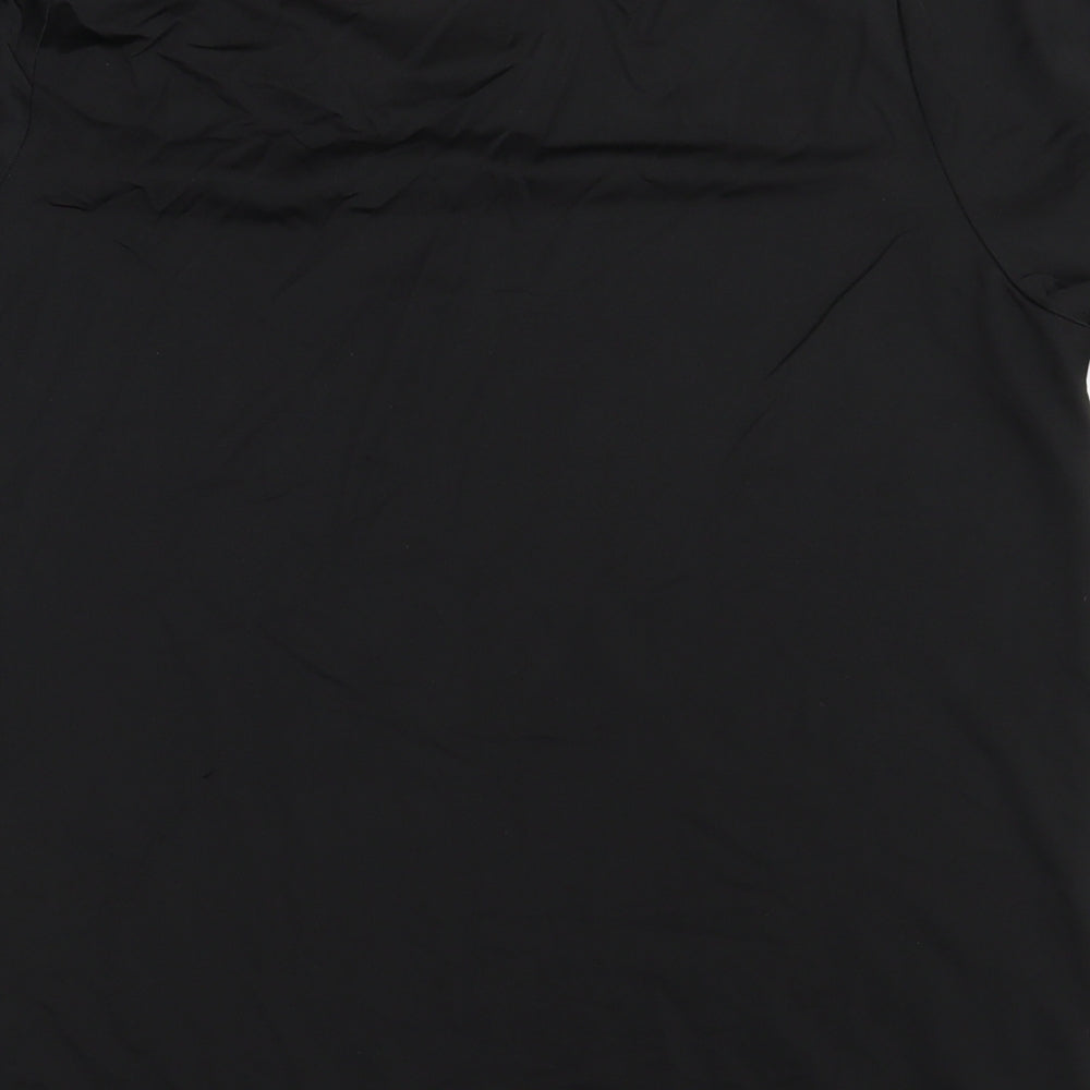 Incorporatewear Womens Black Basic T-Shirt Size L