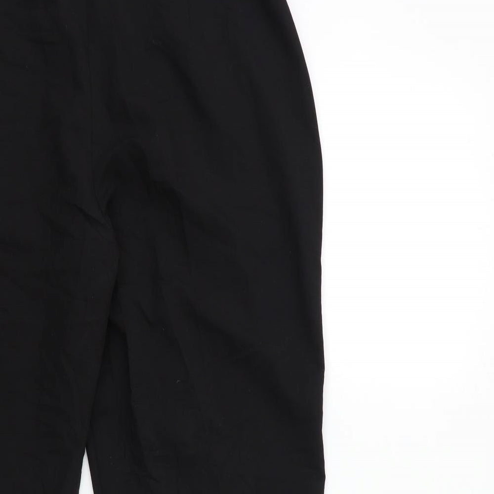 ASOS Womens Black Trousers Size 12 L25 in