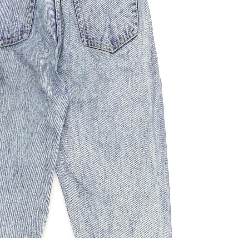 Preworn Womens Blue Denim Mom Jeans Size 26 in L25 in