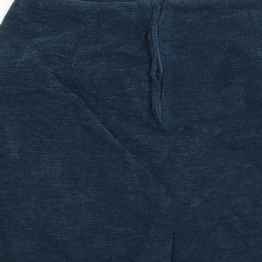 Dorothy Perkins Womens Blue Mini Skirt Size 12