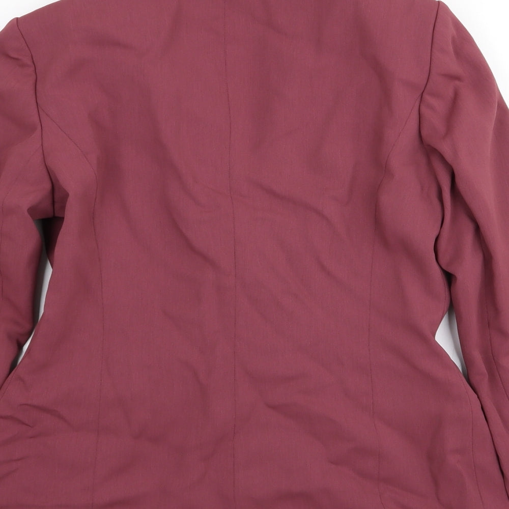 larogue Womens Pink Jacket Blazer Size 8