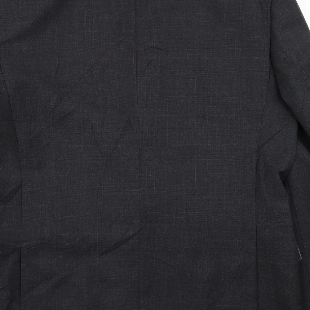 tom english Mens Grey Jacket Blazer Size 44