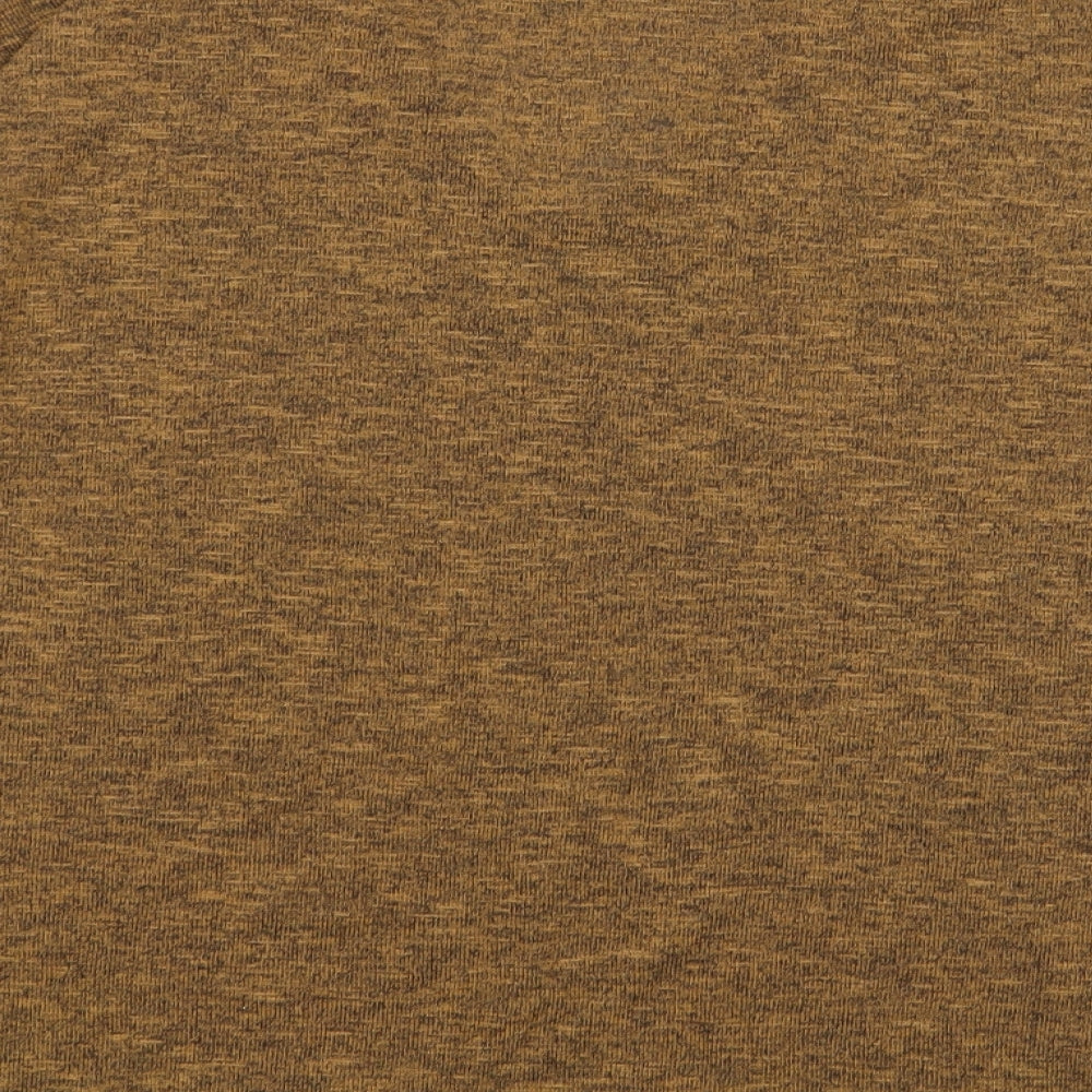 New Look Womens Brown Basic T-Shirt Size S