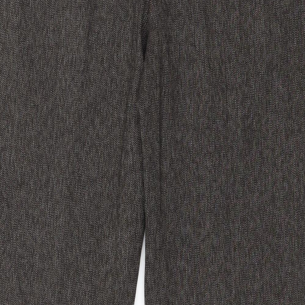 David Emmanuel Womens Brown Trousers Size 12 L20 in