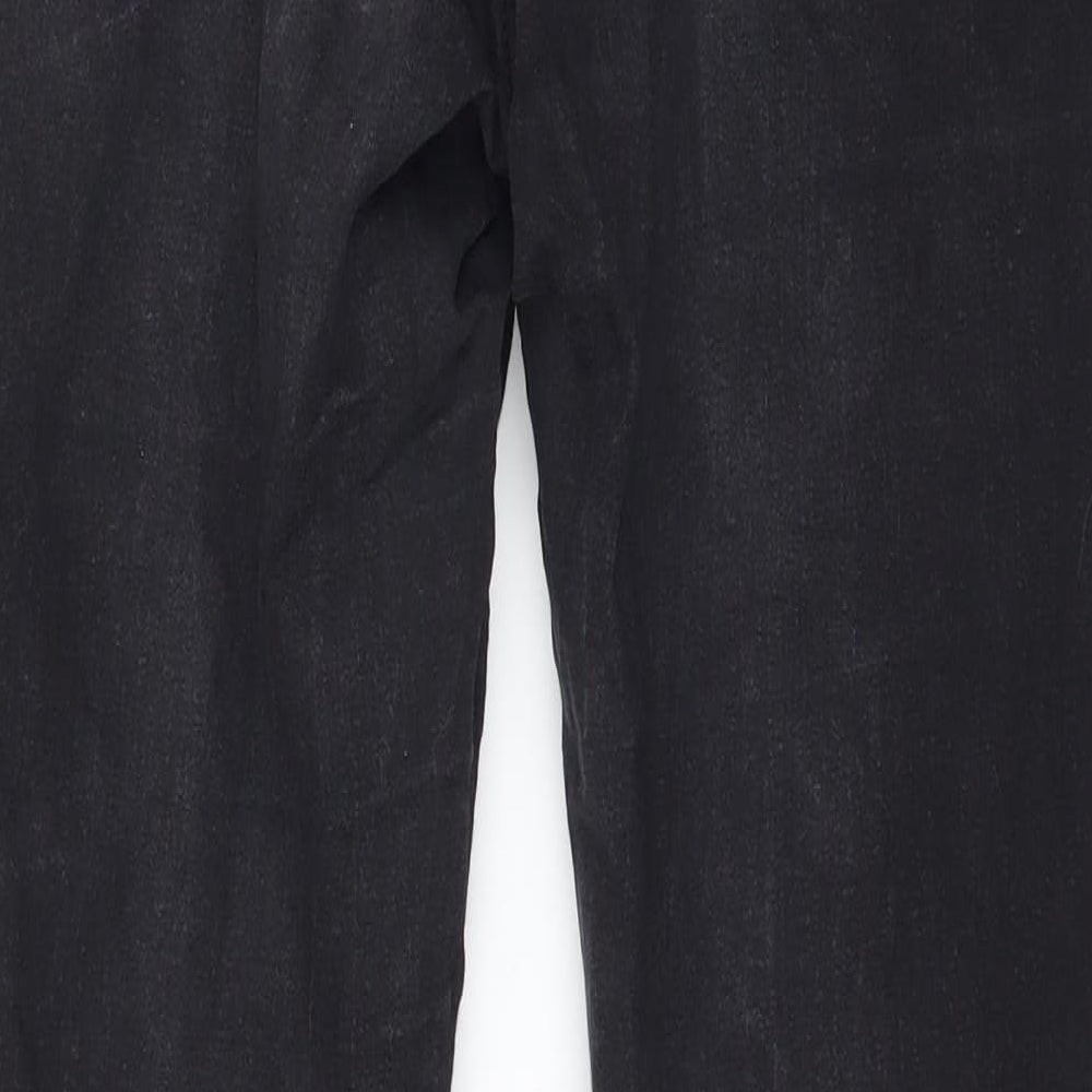 Topshop Womens Black Denim Skinny Jeans Size 28 in L29 in