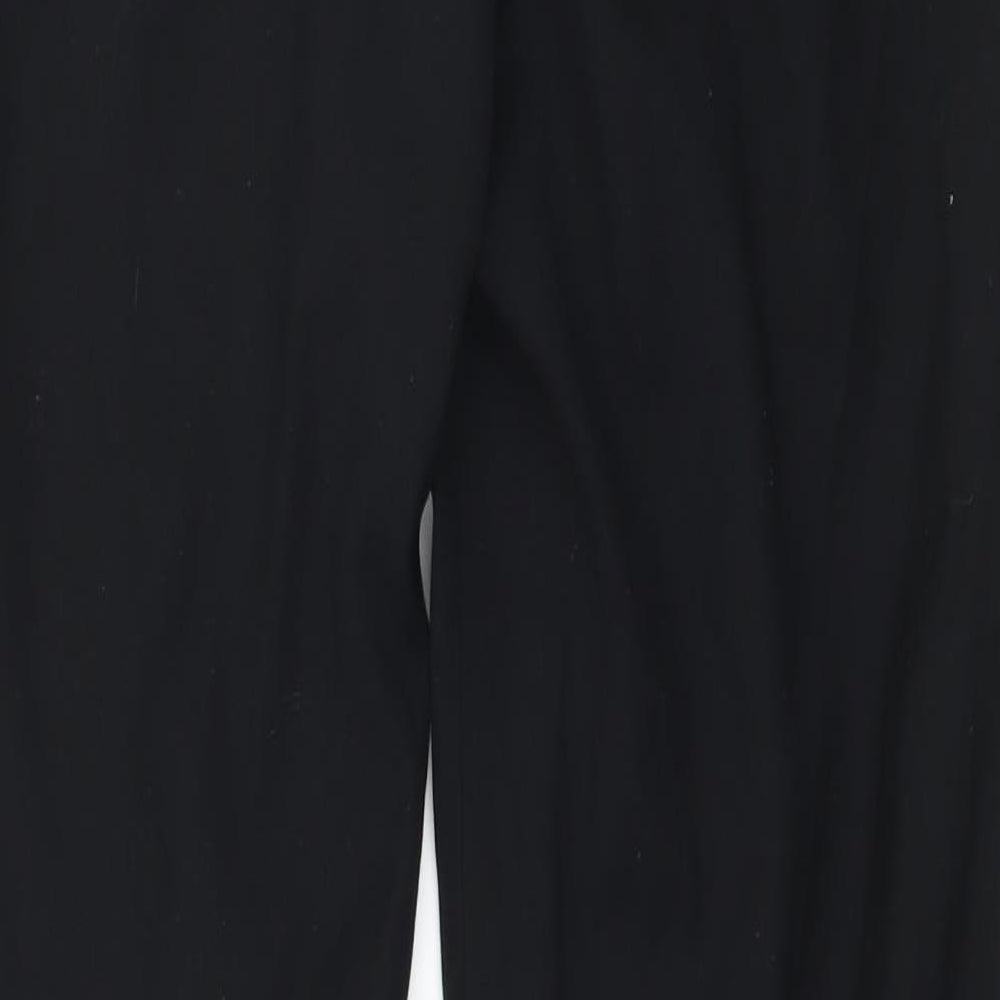 Topman Mens Black Trousers Size 30 in L28 in