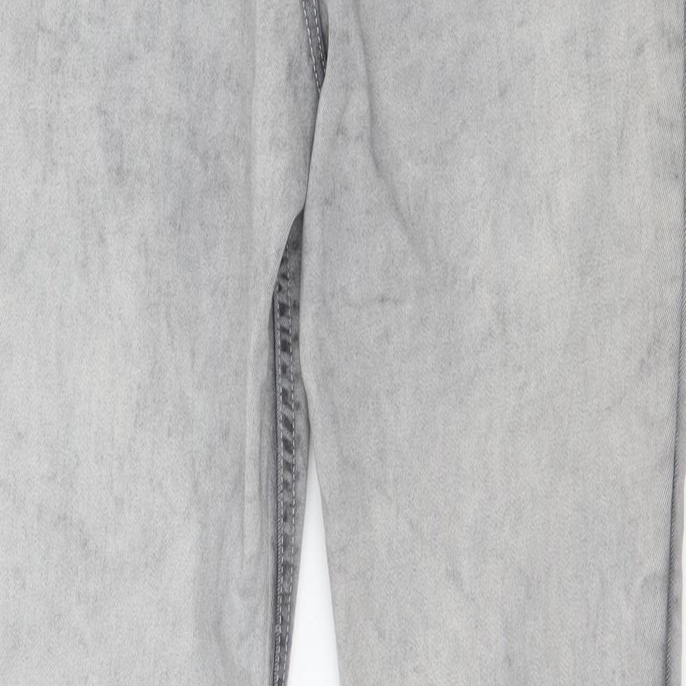 Preworn Womens Grey Denim Jegging Jeans Size 30 in L27 in