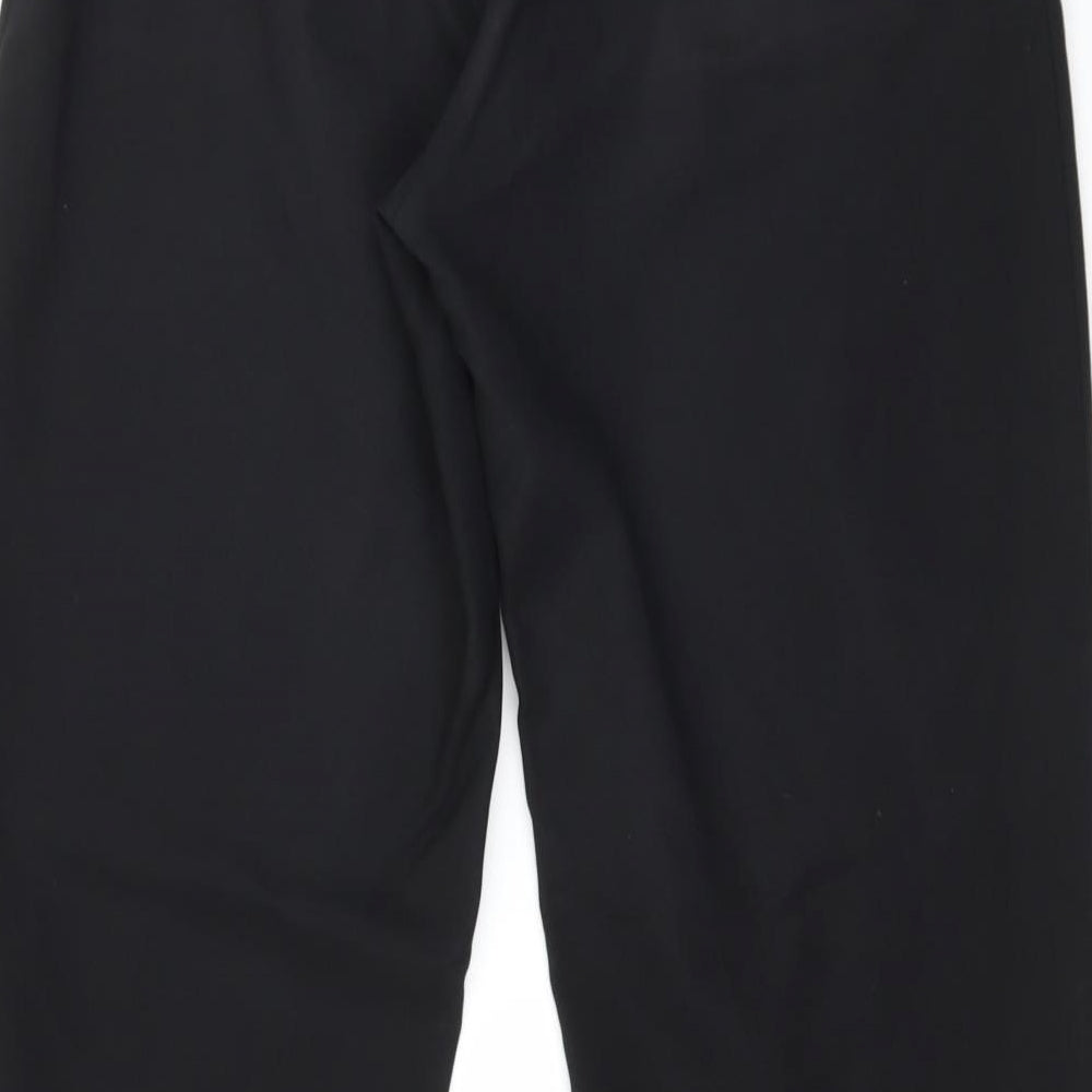 F&F Womens Black Trousers Size 10 L28 in