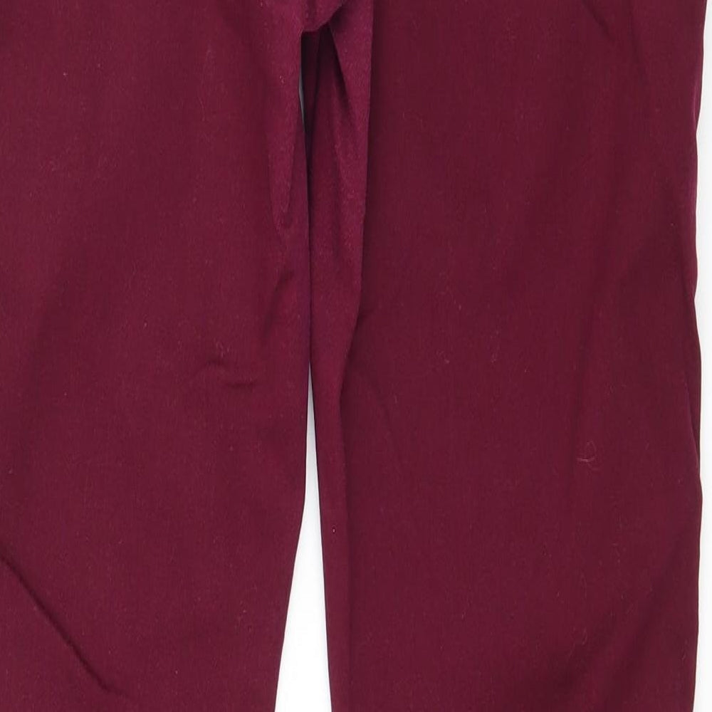 Denim & Co. Womens Purple Denim Jegging Jeans Size 10 L28 in