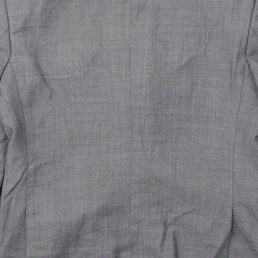 KJ Mens Grey Jacket Blazer Size 40