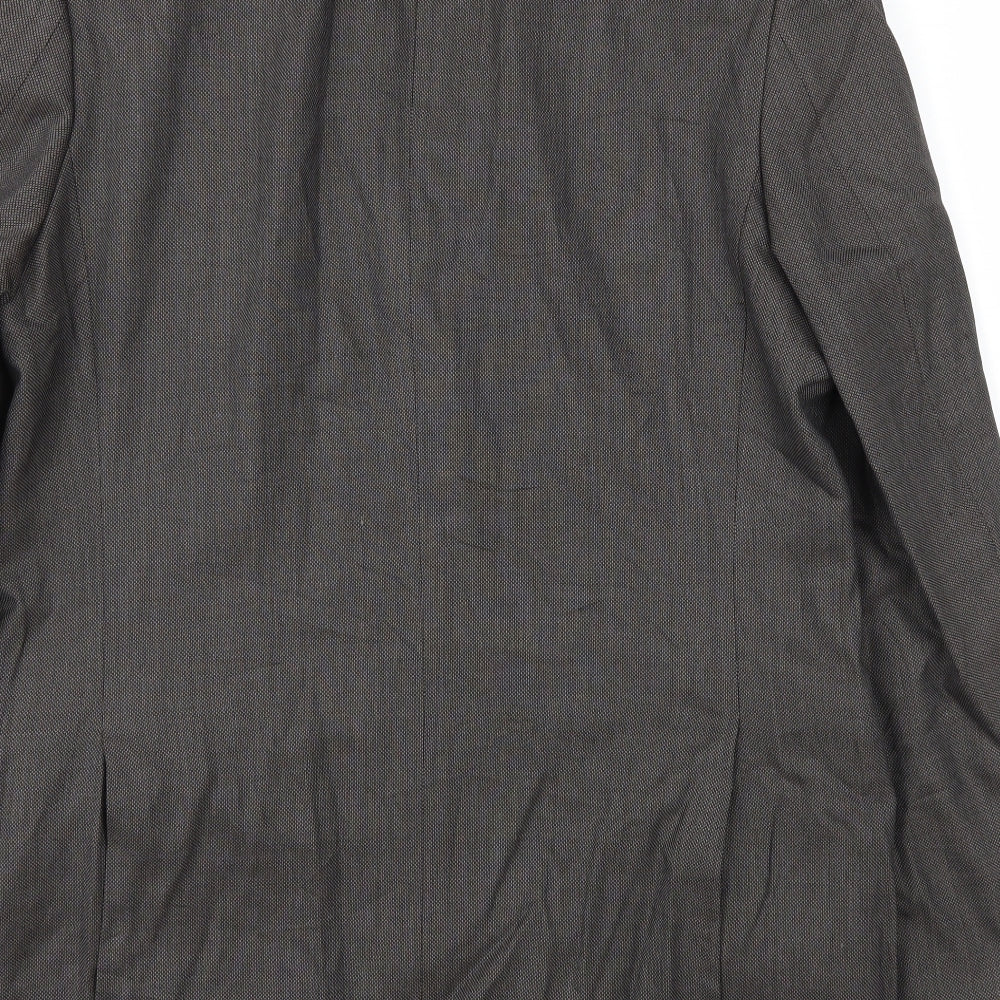 M&S Mens Grey Jacket Blazer Size 42