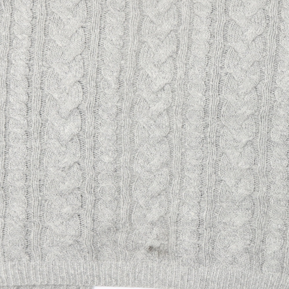 Primark Womens Grey Cardigan Jumper One Size