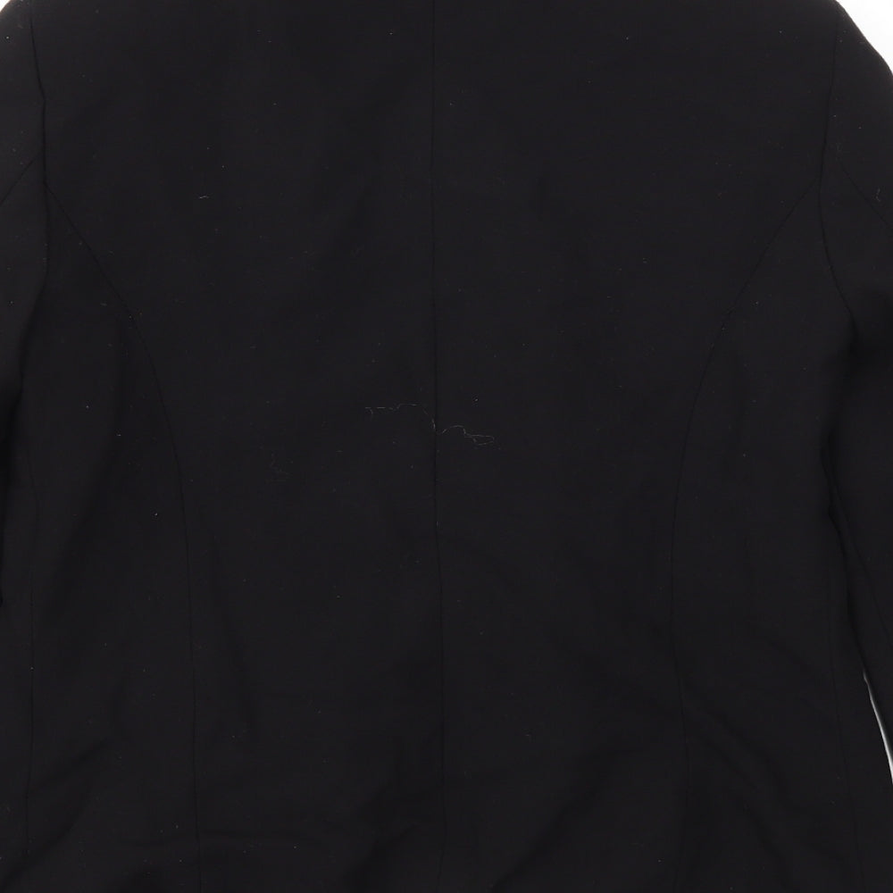 Topshop Womens Black Jacket Blazer Size 8