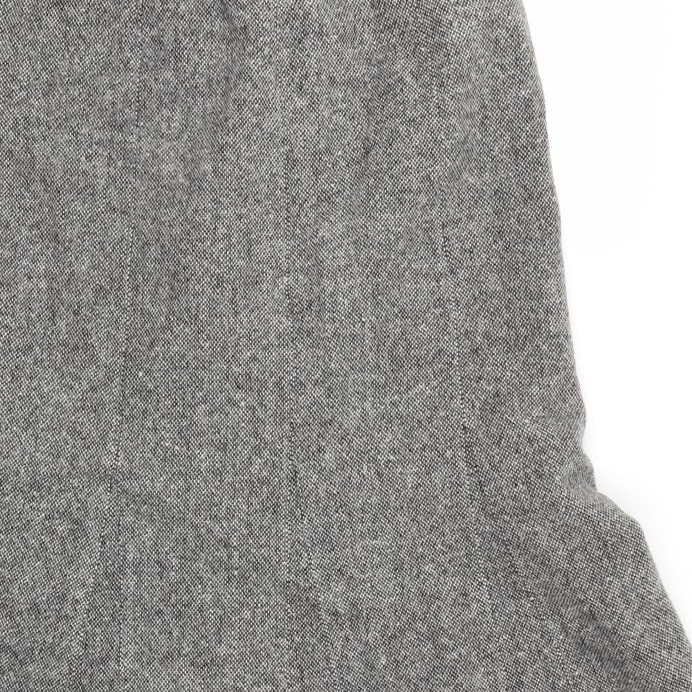 Orvis Womens Grey Flare Skirt Size 8