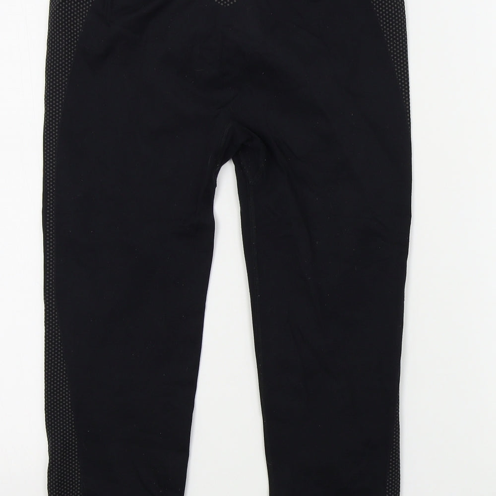 TU Womens Black Track Pants Leggings Size M L18 in