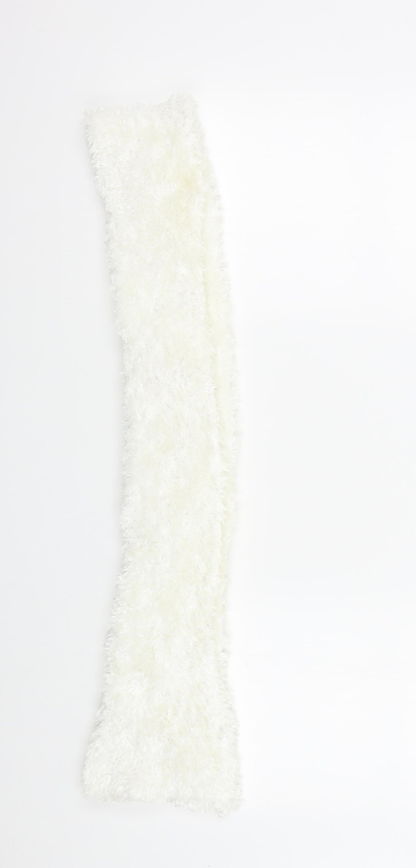 Preworn Girls White Colourblock Scarf Scarves & Wraps One Size