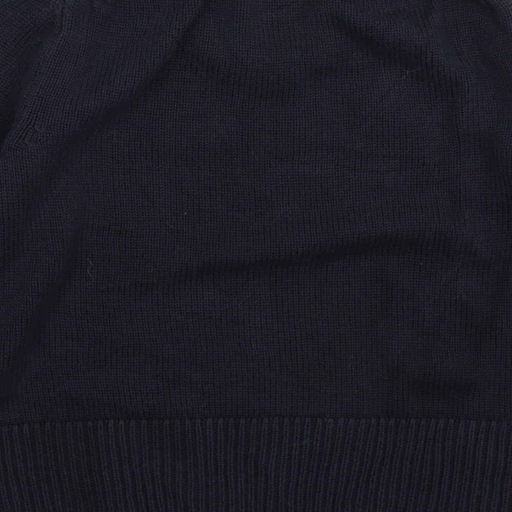 Marks & Spencer Womens Blue Knit Pullover Jumper Size S