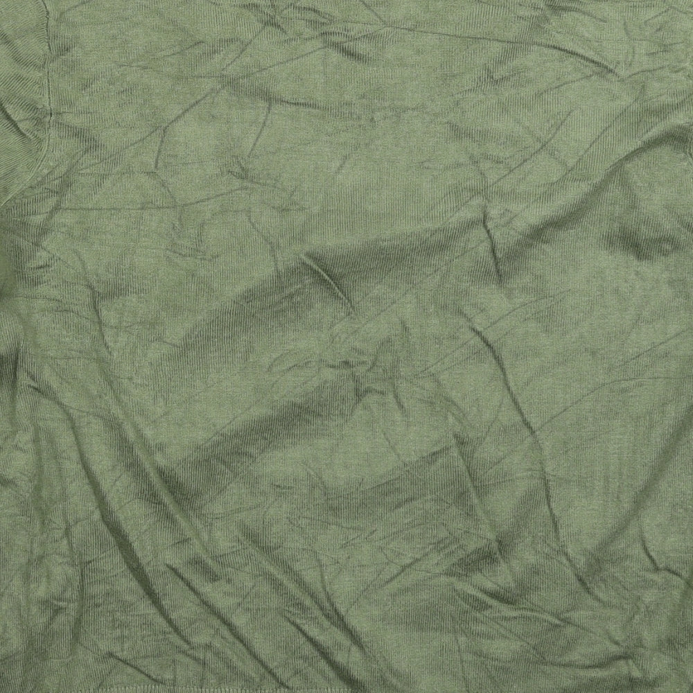 Peacocks Womens Green Knit Pullover Jumper Size 12