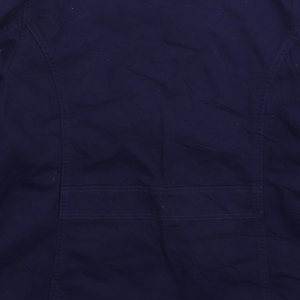 Casual & Co Womens Blue Jacket Blazer Size XS