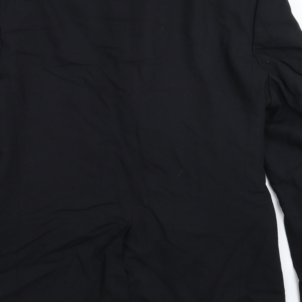 Burton Mens Black Jacket Suit Jacket Size 38