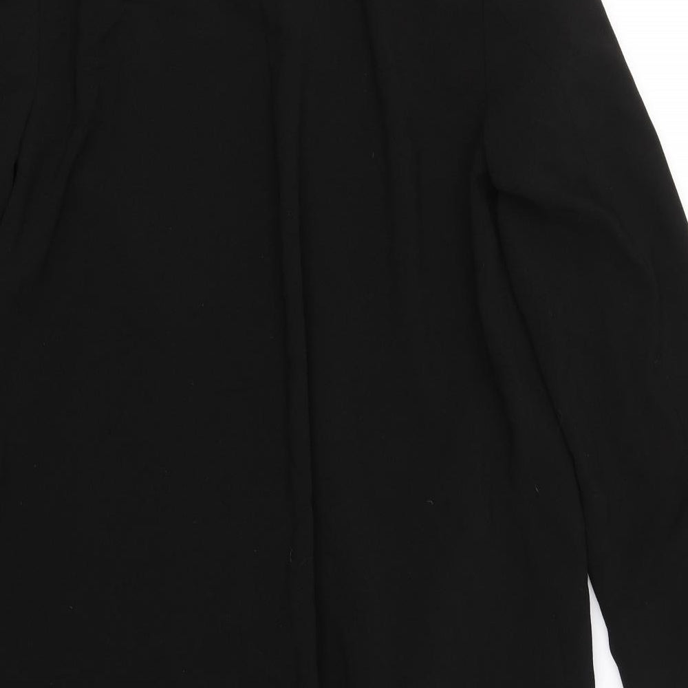 H&M Womens Black Jacket Suit Jacket Size 10 - Formal Coat