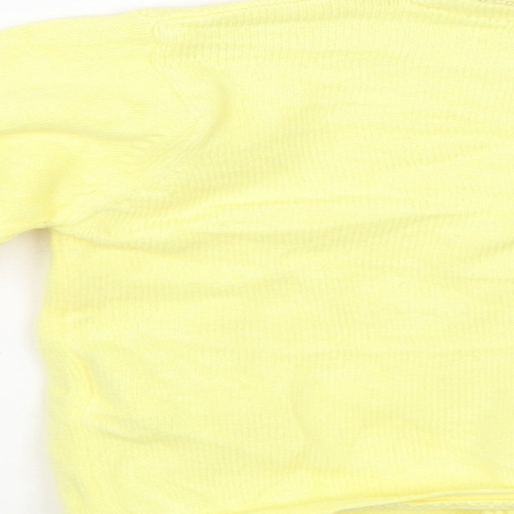 Losan Baby Baby Yellow Cardigan Jumper Size 24 Months