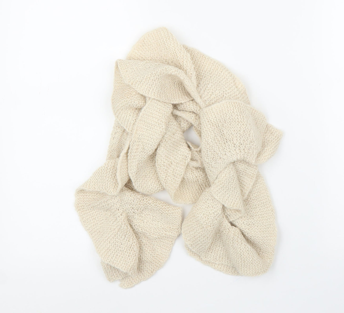 Preworn Unisex Ivory Scarf