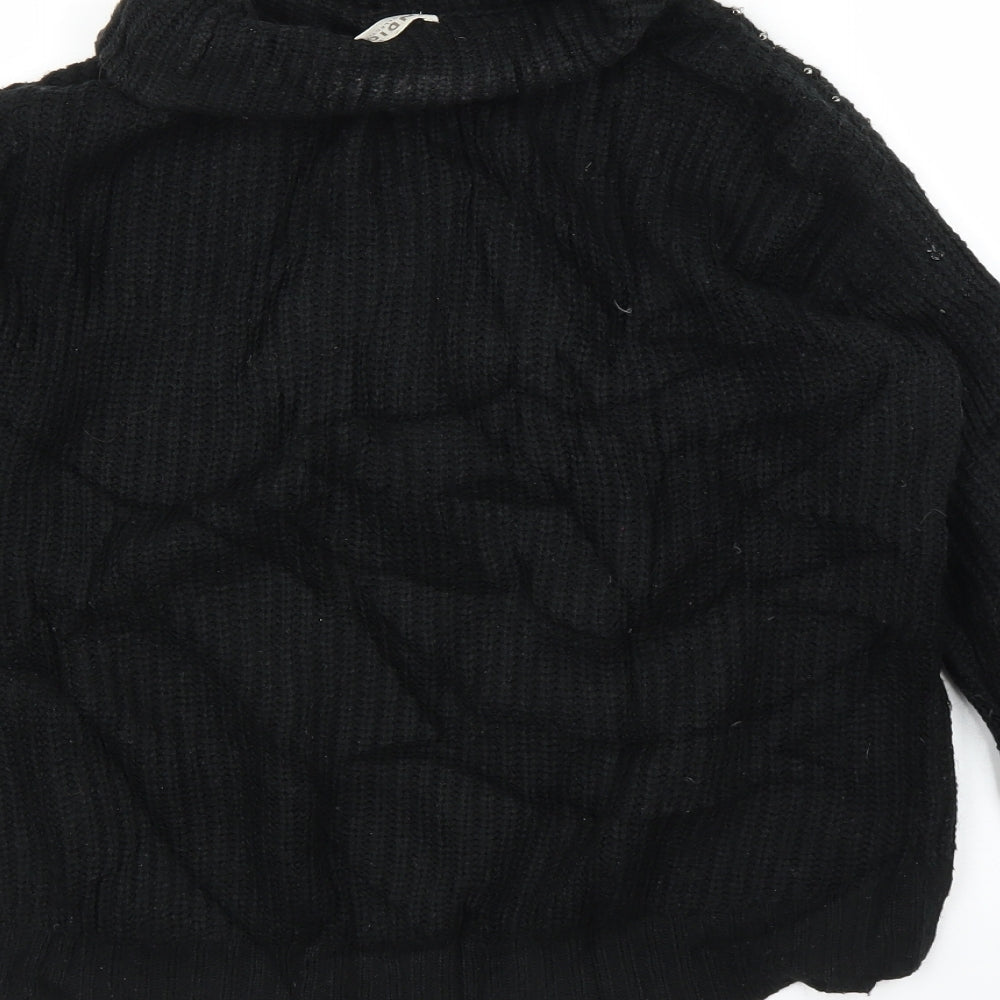 Marks & Spencer Womens Black Pullover Jumper Size 10